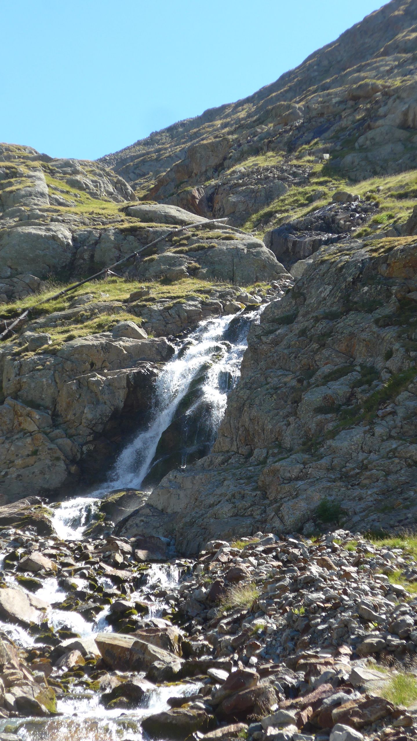 Wildwasser aus den Bergen